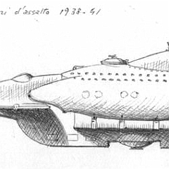 1938 - 'CA1' modificato per mezzi d'assalto